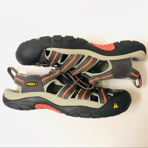 Keen Newport Waterproof Hiking Sandal Gray Pnk 7.5